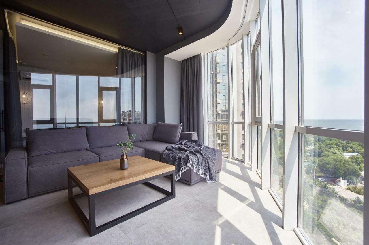 Gagarin Plaza Luxury Sea View Apartments Odesa Exterior foto