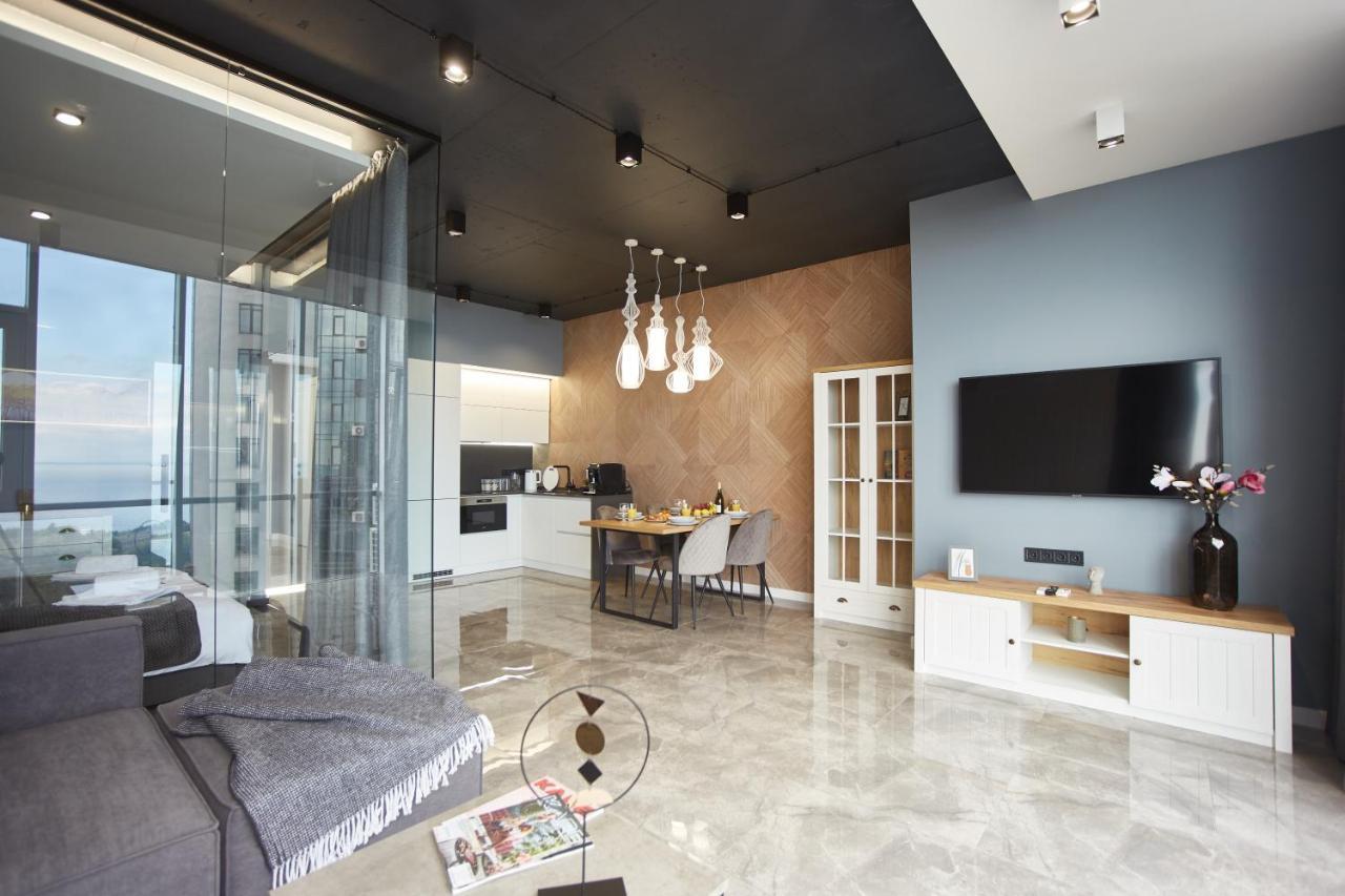 Gagarin Plaza Luxury Sea View Apartments Odesa Exterior foto